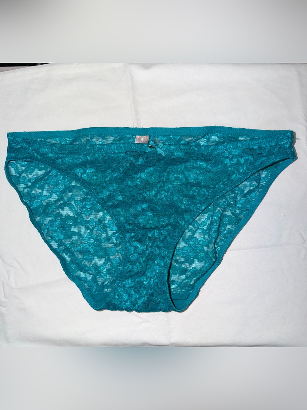 Victoria’s Secret Turquoise Lace Bikini Panty - Women's Intimates. NWOT